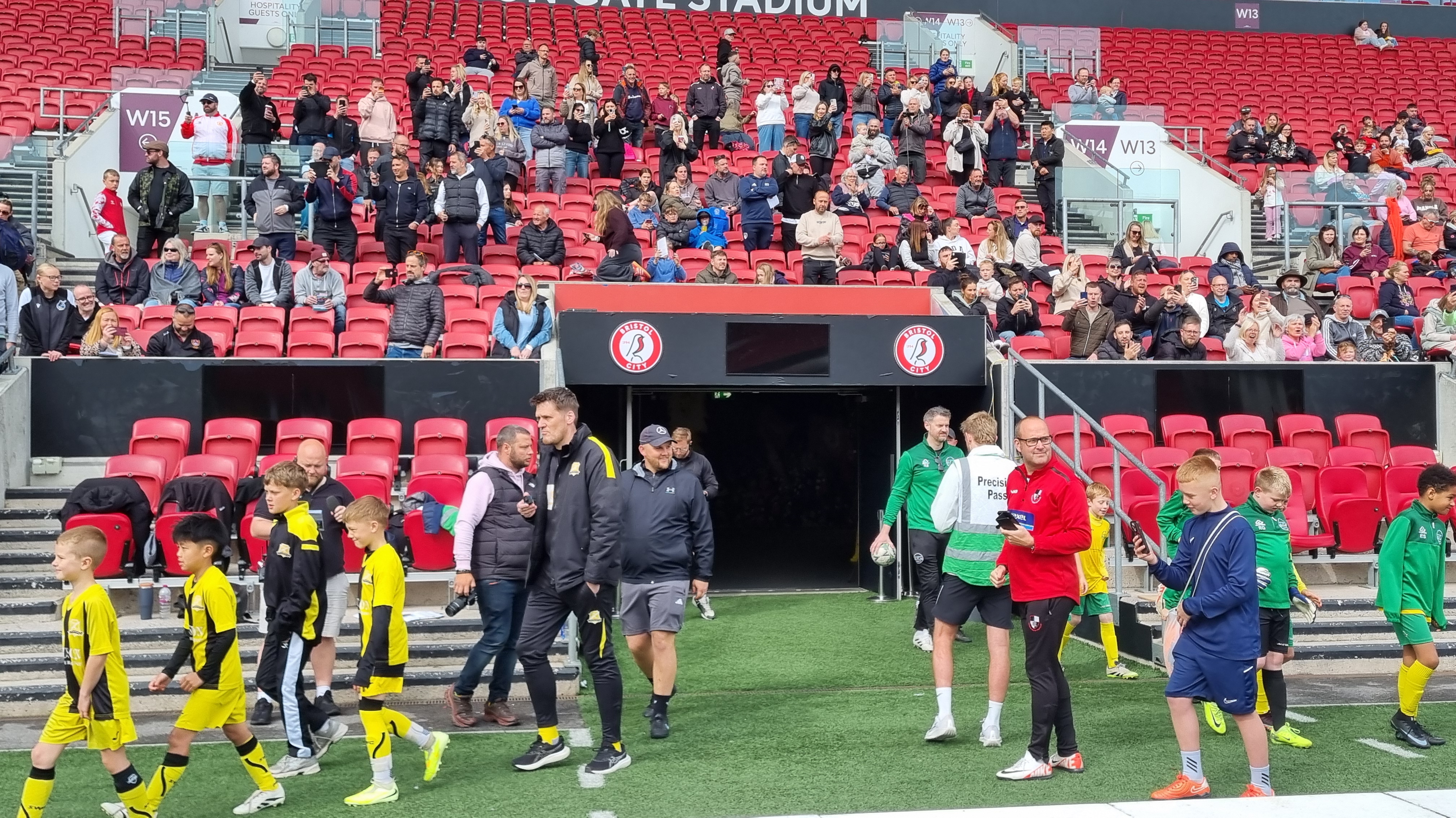 Play at Ashton Gate - Bristol City - 22nd May