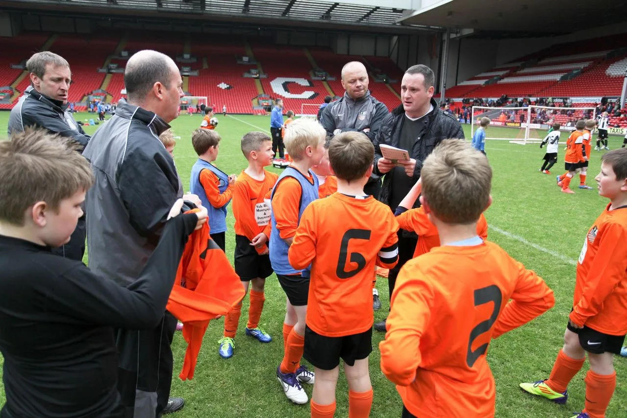 UK youth football tournament at Premier League stadium 3
