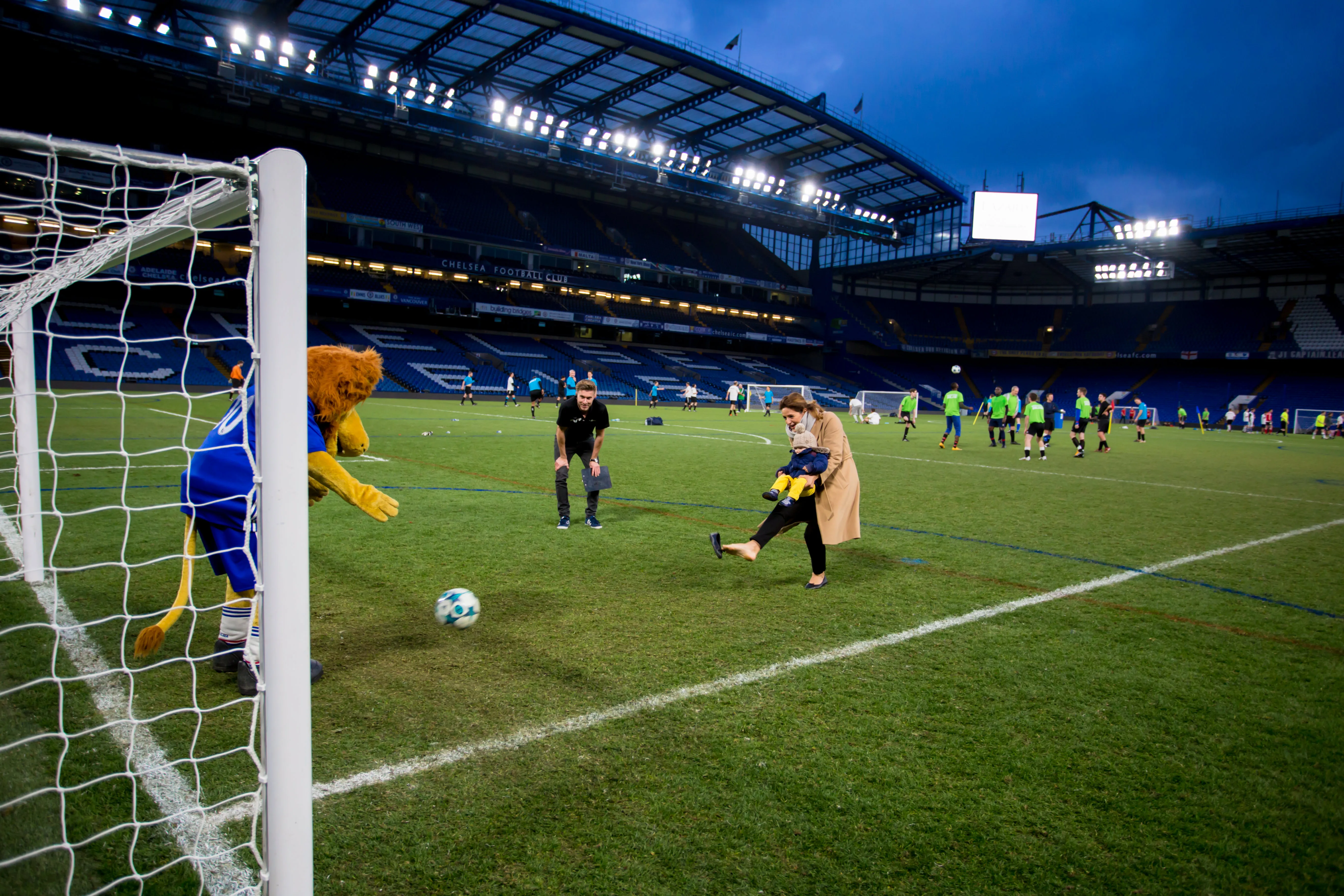 Penalty Shootouts with Mascots