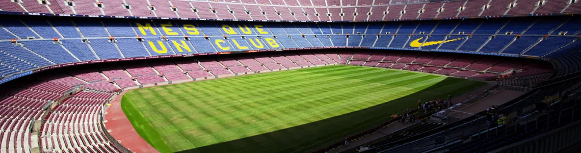 Camp Nou stadium - youth football tournament venue